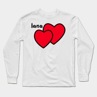 Lana Rhoades Tattoo Long Sleeve T-Shirt